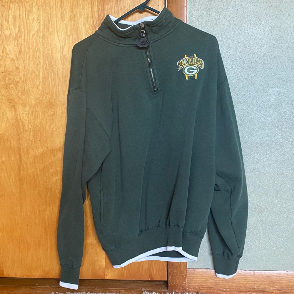 Green Bay Packers Pro Player Quarter Zip Jacket